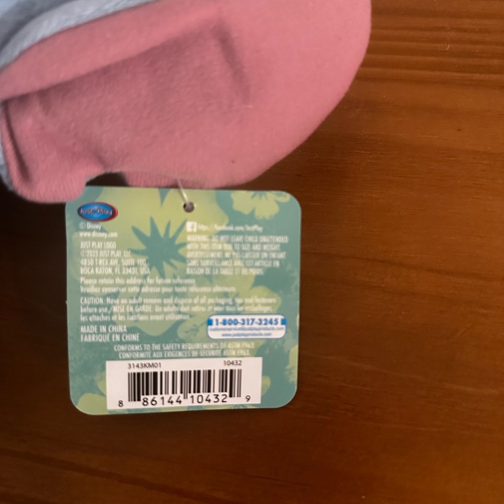 Disney Lilo & Stitch Plush Authentic NWT One Size - Picture 6 of 7
